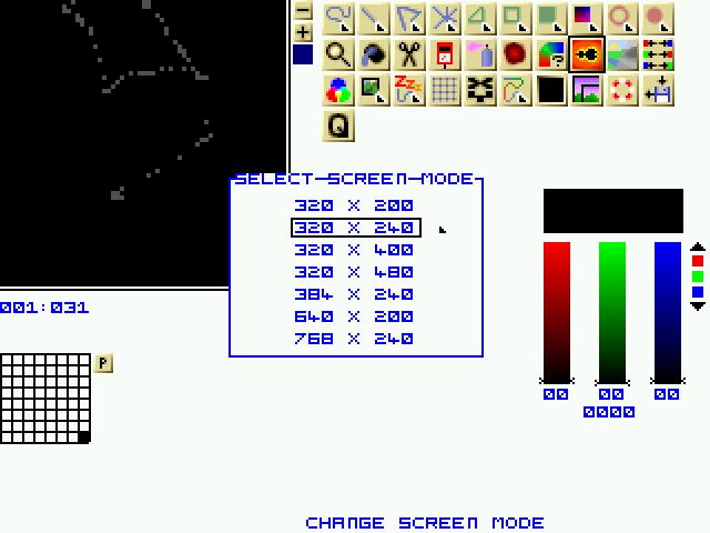God Paint [Falcon030] atari screenshot